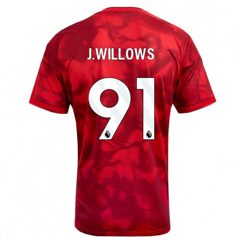 Danxen Women Jordan Willows #91 Crimson White Home Jersey 2026/27 T-Shirt