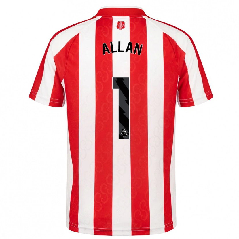 Danxen Women Isaac Allan #1 Red White Black Home Jersey 2026/27 T-Shirt