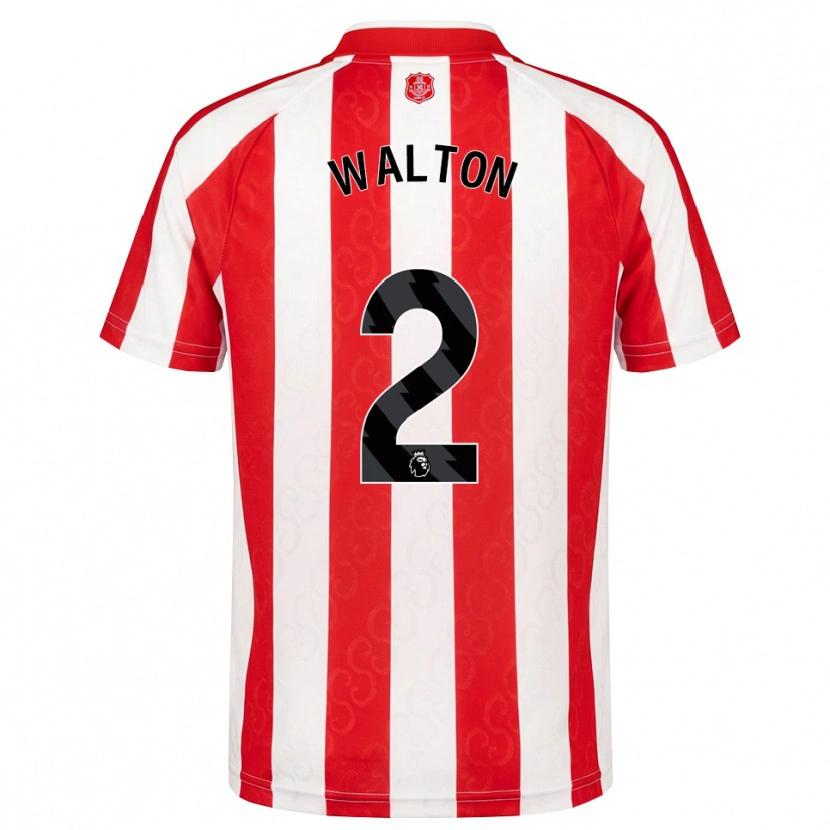 Danxen Women Robert Walton #2 Red White Black Home Jersey 2026/27 T-Shirt