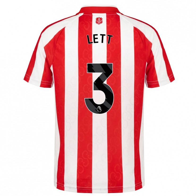 Danxen Women Josh Lett #3 Red White Black Home Jersey 2026/27 T-Shirt