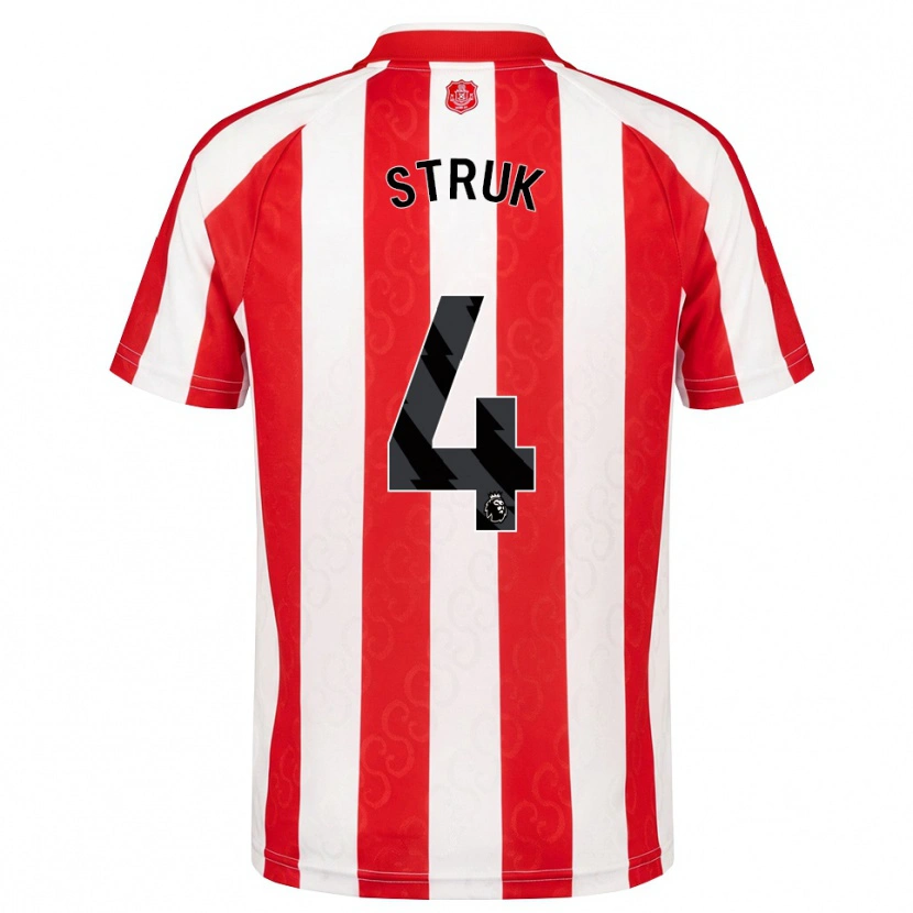 Danxen Women Ivan Struk #4 Red White Black Home Jersey 2026/27 T-Shirt