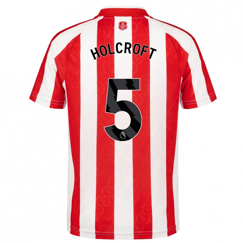 Danxen Women Finlay Holcroft #5 Red White Black Home Jersey 2026/27 T-Shirt