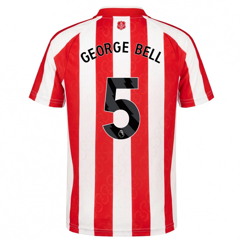 Danxen Women George Bell #5 Red White Black Home Jersey 2026/27 T-Shirt