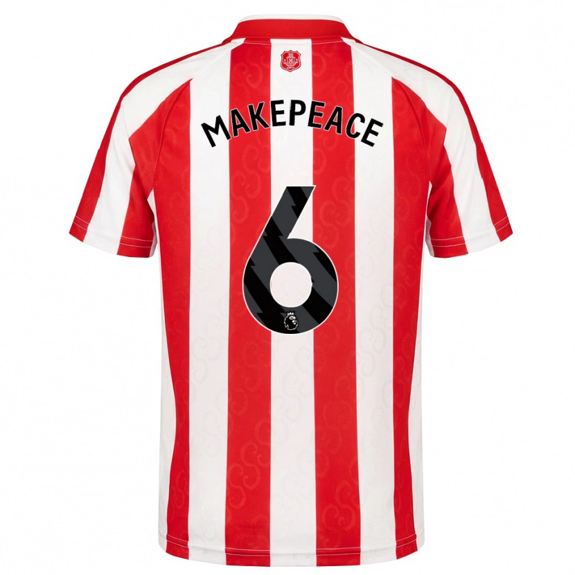 Danxen Women Joe Makepeace #6 Red White Black Home Jersey 2026/27 T-Shirt