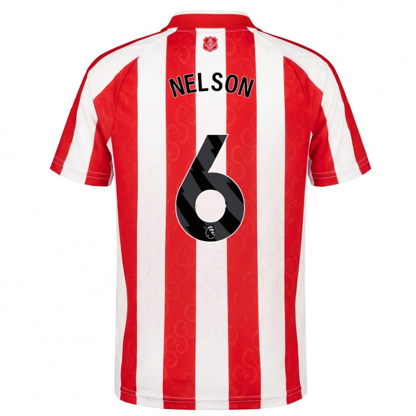 Danxen Women Adam Nelson #6 Red White Black Home Jersey 2026/27 T-Shirt