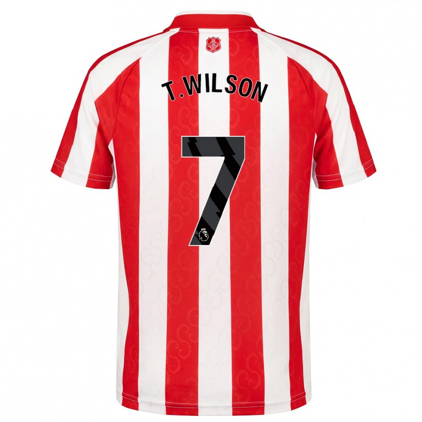Danxen Women Triziano Wilson #7 Red White Black Home Jersey 2026/27 T-Shirt