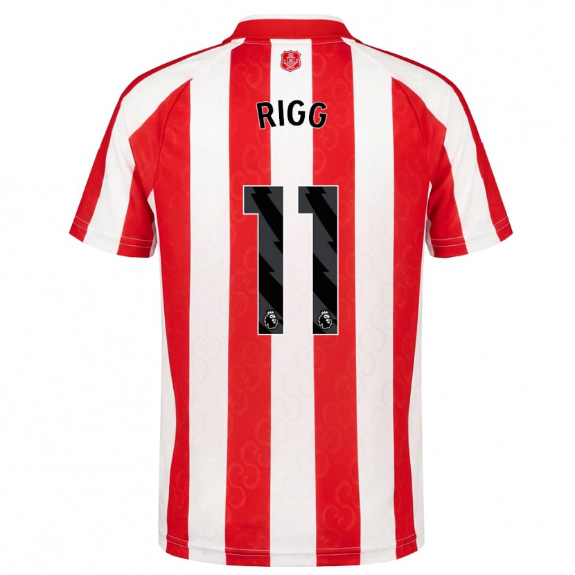 Danxen Women Chris Rigg #11 Red White Black Home Jersey 2026/27 T-Shirt