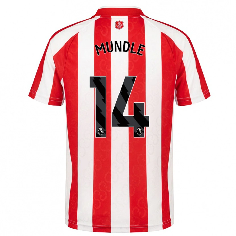 Danxen Women Romaine Mundle #14 Red White Black Home Jersey 2026/27 T-Shirt