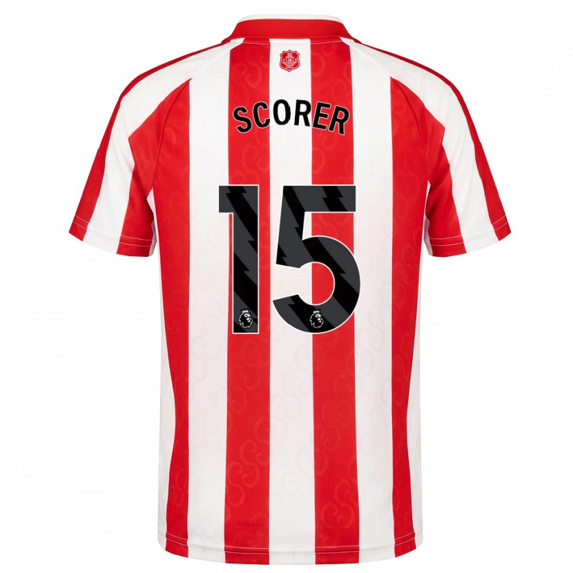Danxen Women Charlie Scorer #15 Red White Black Home Jersey 2026/27 T-Shirt