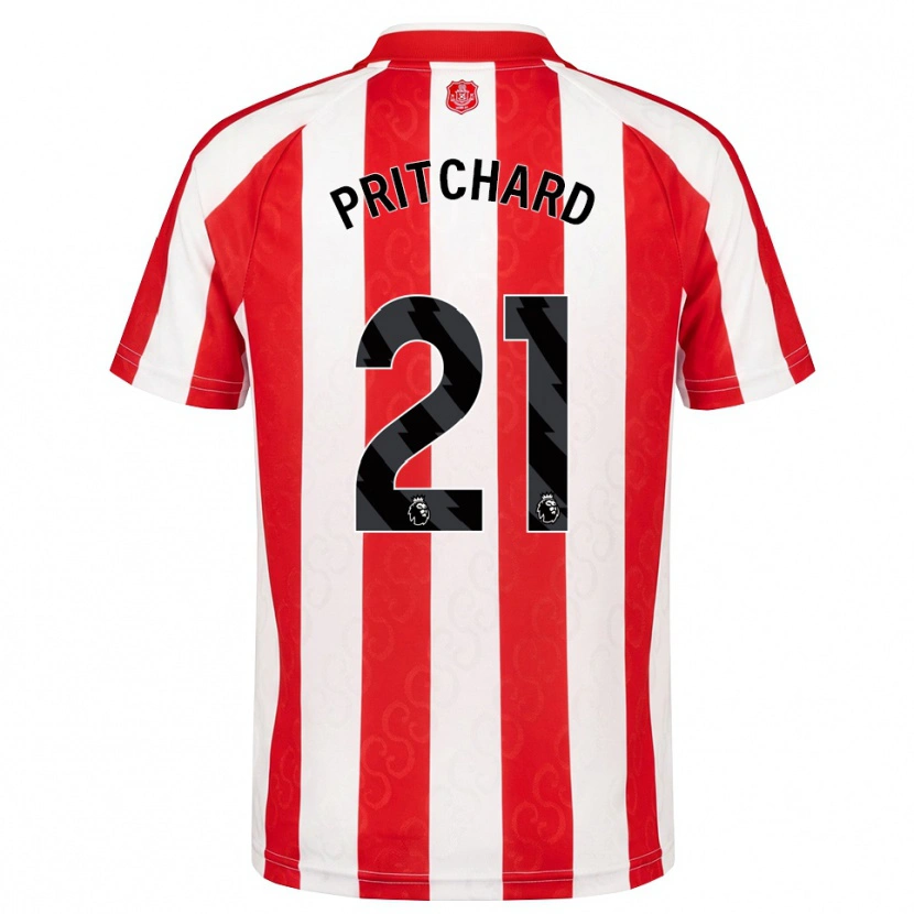 Danxen Women Alex Pritchard #21 Red White Black Home Jersey 2026/27 T-Shirt