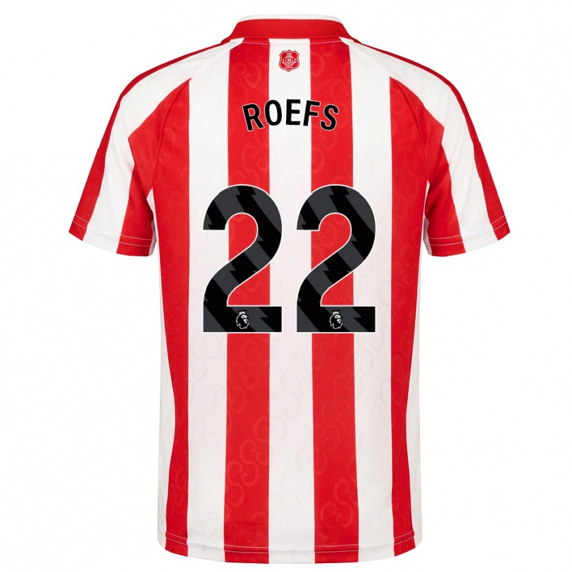 Danxen Women Robin Roefs #22 Red White Black Home Jersey 2026/27 T-Shirt