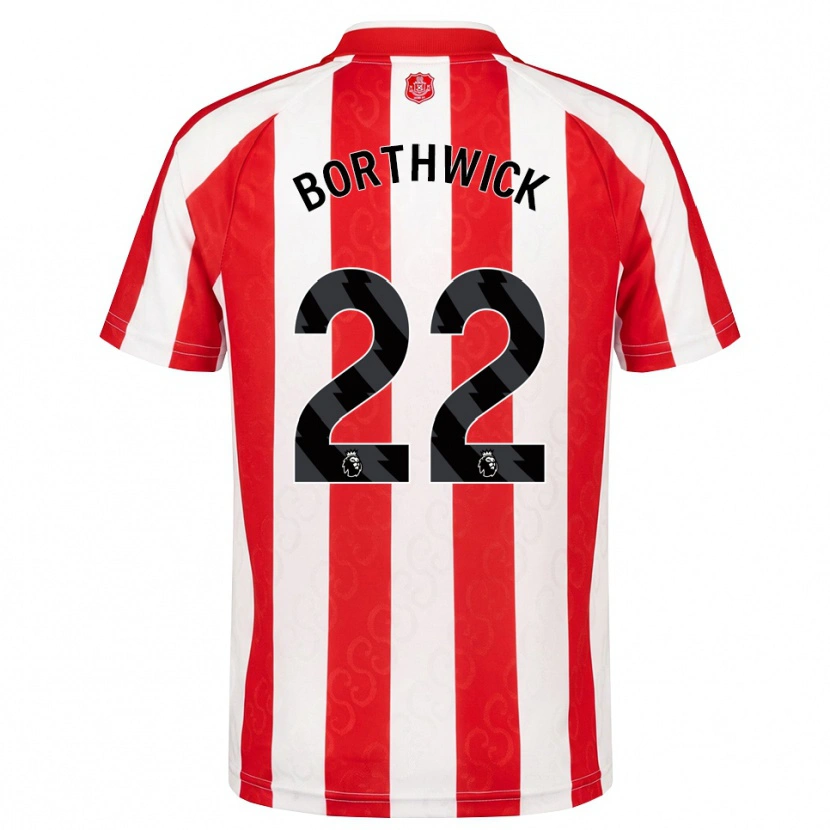 Danxen Women Megan Borthwick #22 Red White Black Home Jersey 2026/27 T-Shirt