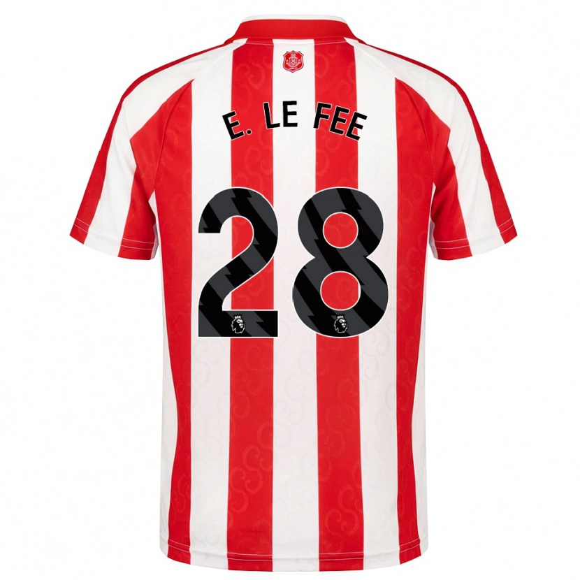 Danxen Women Enzo Le Fée #28 Red White Black Home Jersey 2026/27 T-Shirt