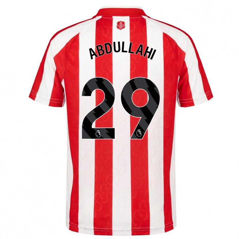 Danxen Women Ahmed Abdullahi #29 Red White Black Home Jersey 2026/27 T-Shirt