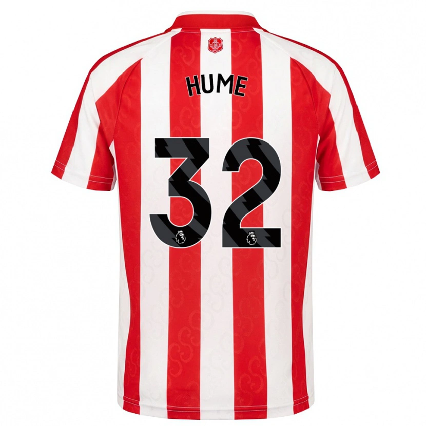 Danxen Women Trai Hume #32 Red White Black Home Jersey 2026/27 T-Shirt