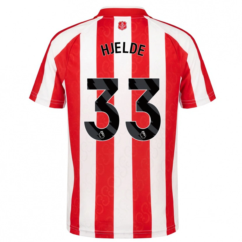 Danxen Women Leo Fuhr Hjelde #33 Red White Black Home Jersey 2026/27 T-Shirt