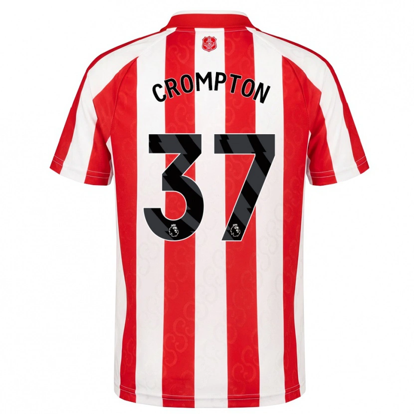 Danxen Women Ben Crompton #37 Red White Black Home Jersey 2026/27 T-Shirt