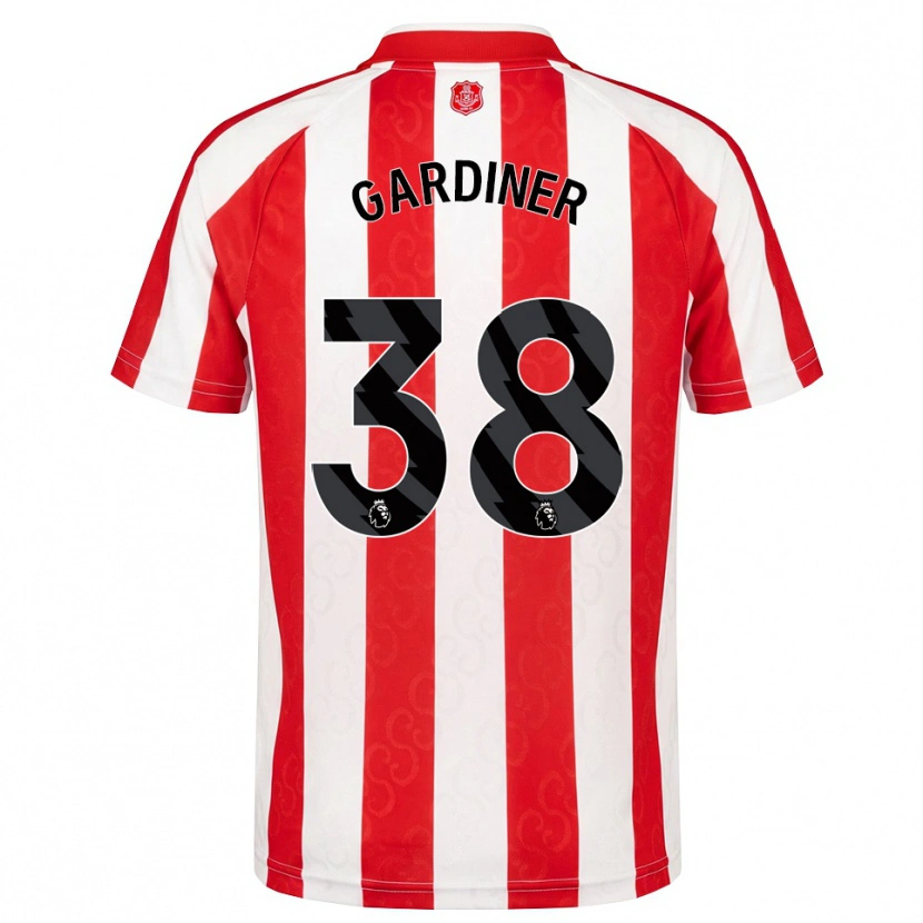 Danxen Women Harry Gardiner #38 Red White Black Home Jersey 2026/27 T-Shirt