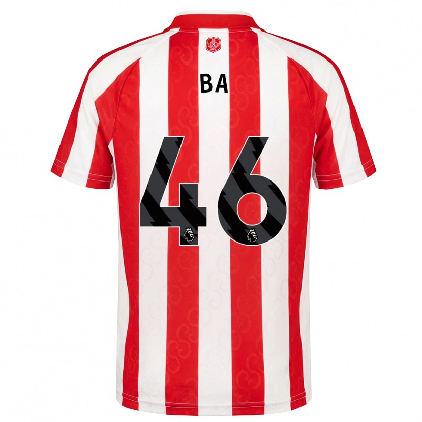 Danxen Women Abdoullah Ba #46 Red White Black Home Jersey 2026/27 T-Shirt