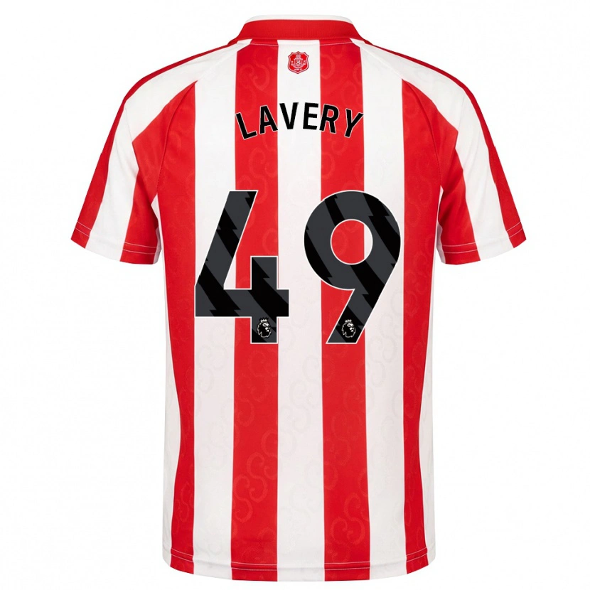Danxen Women Thomas Lavery #49 Red White Black Home Jersey 2026/27 T-Shirt