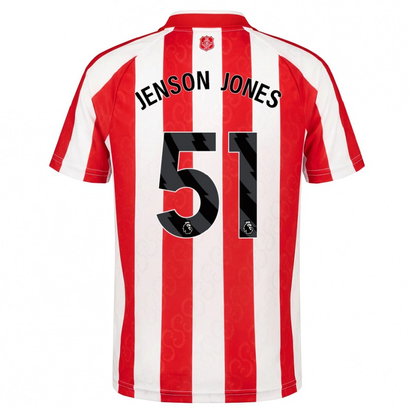 Danxen Women Jenson Jones #51 Red White Black Home Jersey 2026/27 T-Shirt