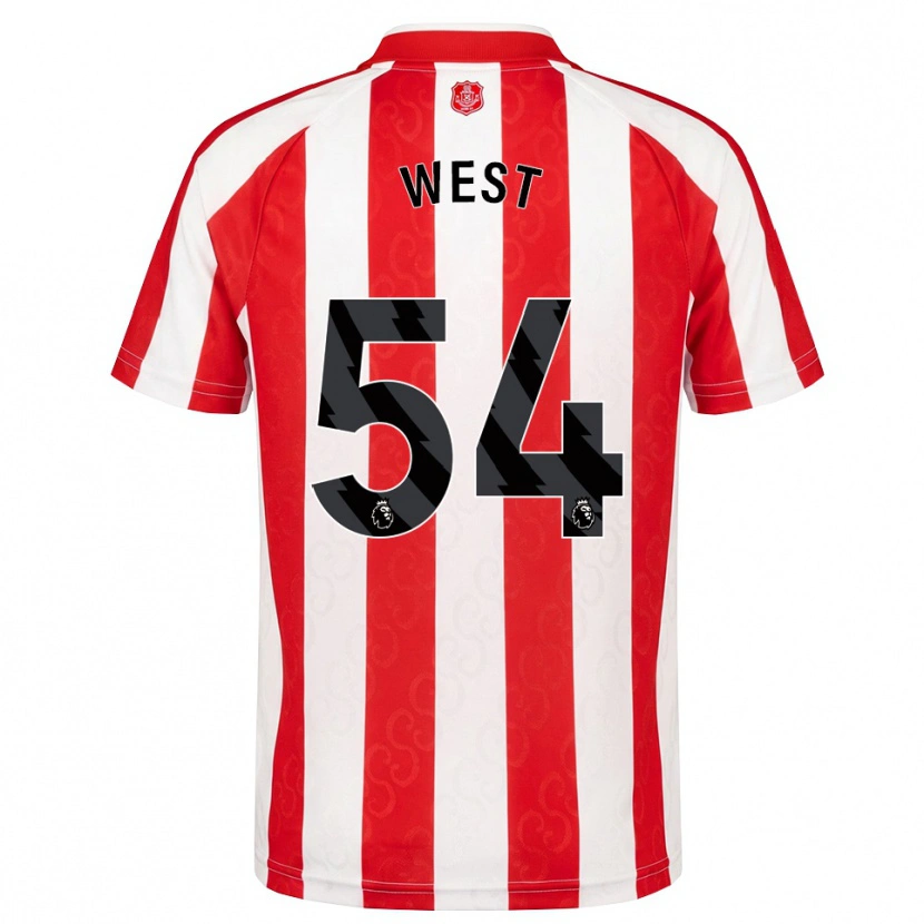 Danxen Women Ella West #54 Red White Black Home Jersey 2026/27 T-Shirt