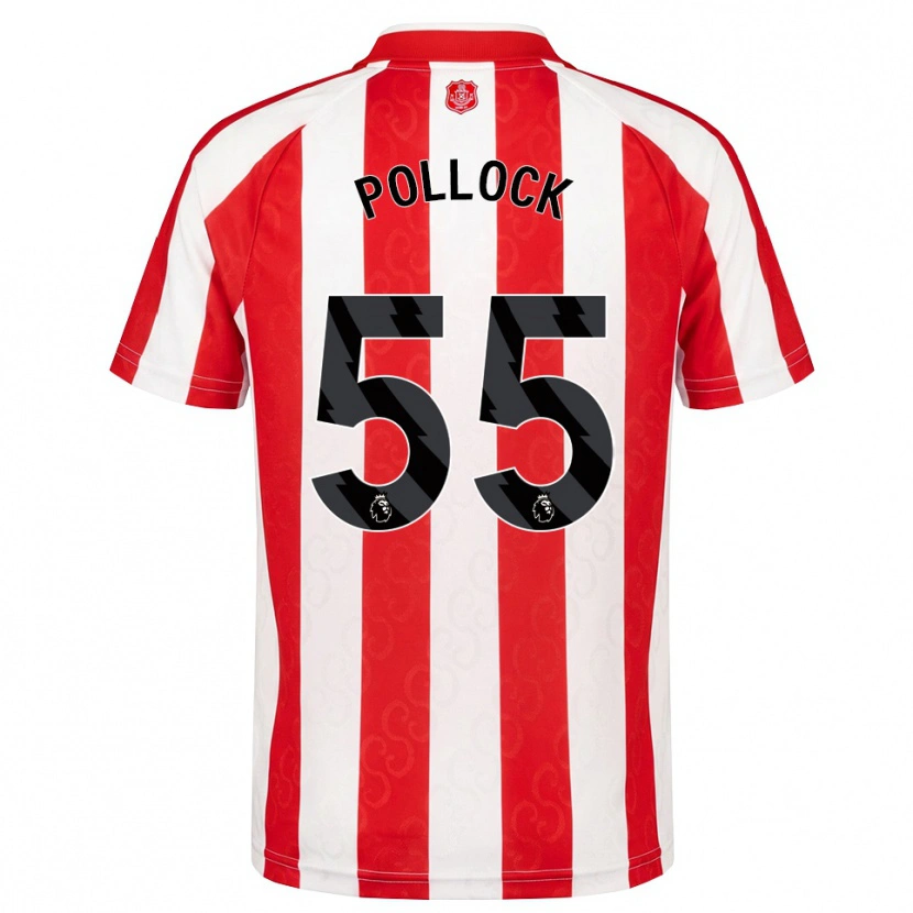 Danxen Women Alfie Pollock #55 Red White Black Home Jersey 2026/27 T-Shirt