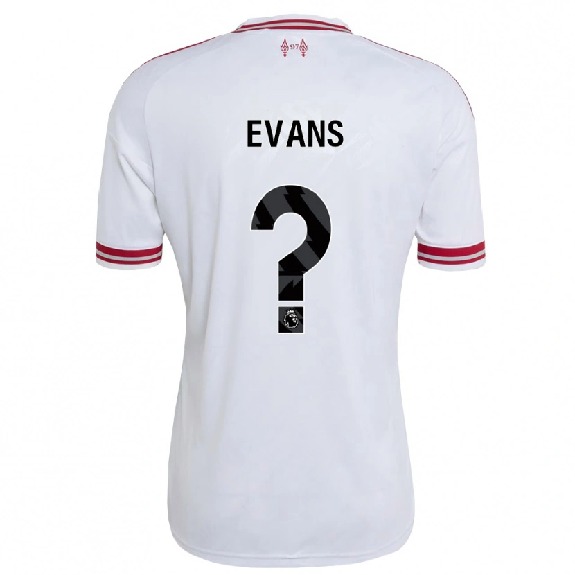 Danxen Women Noah Evans #0 Red White Away Jersey 2026/27 T-Shirt