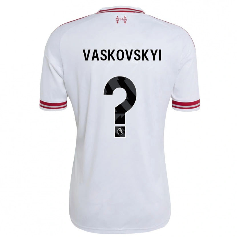 Danxen Women Myroslav Vaskovskyi #0 Red White Away Jersey 2026/27 T-Shirt