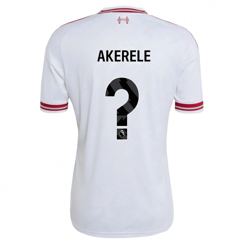 Danxen Women Kobi Akerele #0 Red White Away Jersey 2026/27 T-Shirt