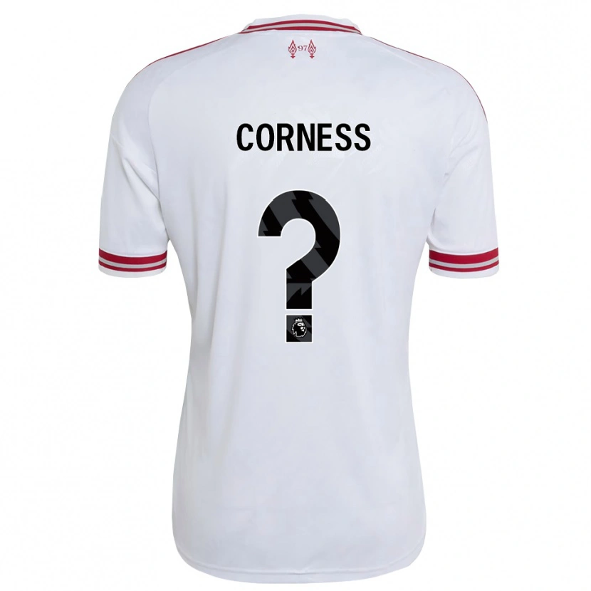 Danxen Women Dominic Corness #0 Red White Away Jersey 2026/27 T-Shirt
