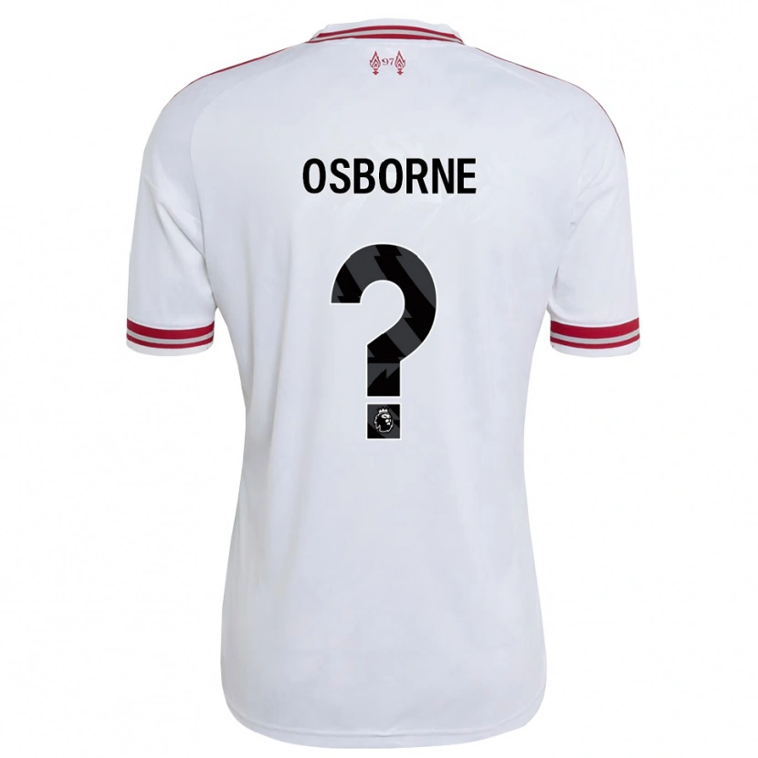 Danxen Women Niall Osborne #0 Red White Away Jersey 2026/27 T-Shirt