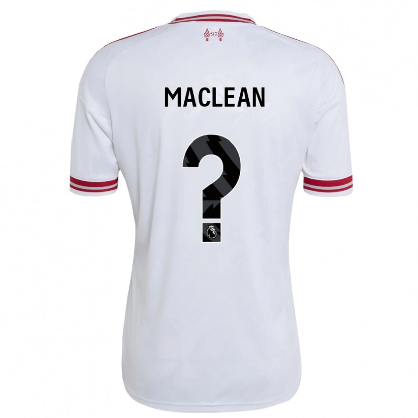 Danxen Women Kirsty Maclean #0 Red White Away Jersey 2026/27 T-Shirt
