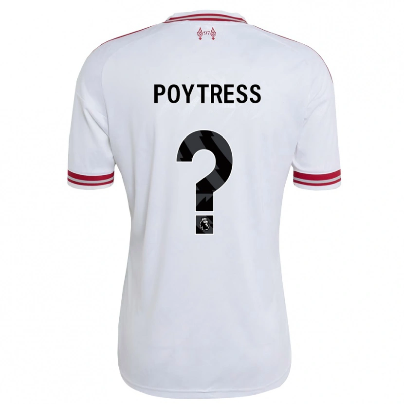 Danxen Women Jacob Poytress #0 Red White Away Jersey 2026/27 T-Shirt
