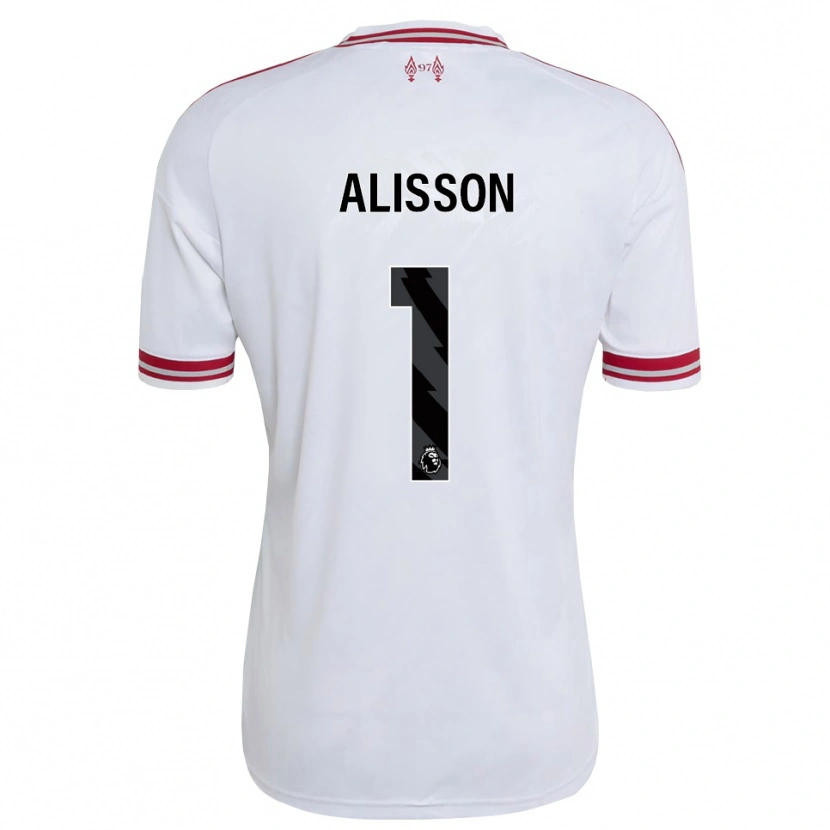 Danxen Women Alisson Ramses Becker #1 Red White Away Jersey 2026/27 T-Shirt