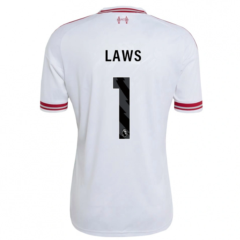 Danxen Women Rachael Laws #1 Red White Away Jersey 2026/27 T-Shirt