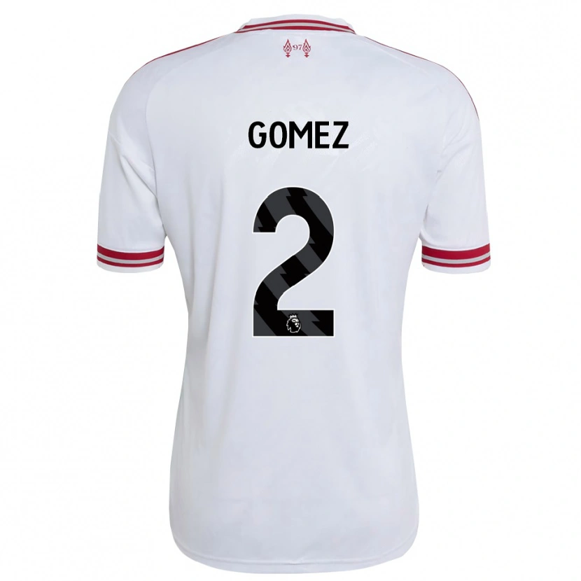 Danxen Women Joe Gomez #2 Red White Away Jersey 2026/27 T-Shirt