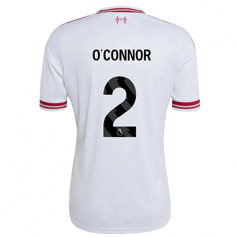 Danxen Women Oliver O'connor #2 Red White Away Jersey 2026/27 T-Shirt