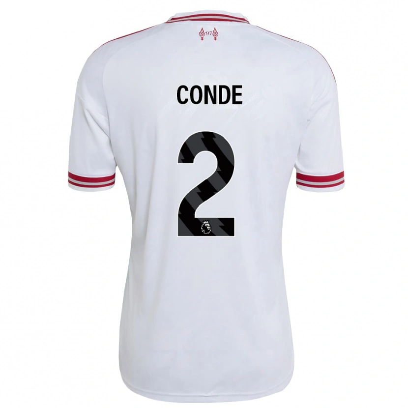 Danxen Women Lenix Conde #2 Red White Away Jersey 2026/27 T-Shirt