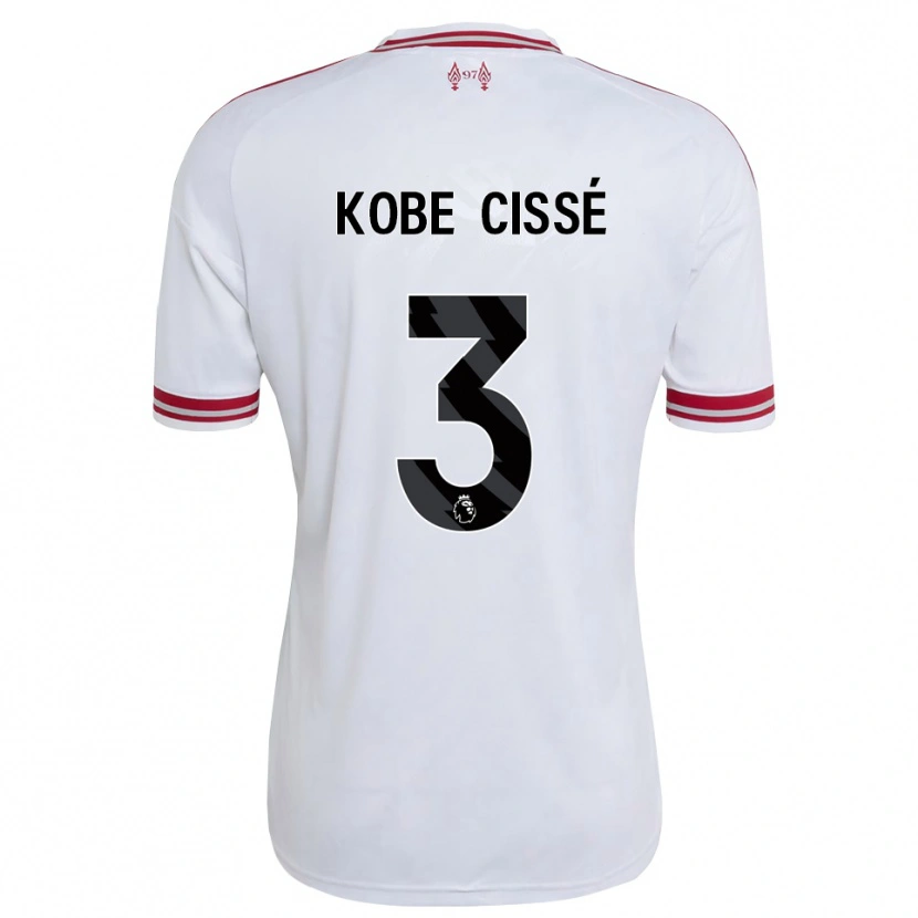 Danxen Women Prince Cissé #3 Red White Away Jersey 2026/27 T-Shirt