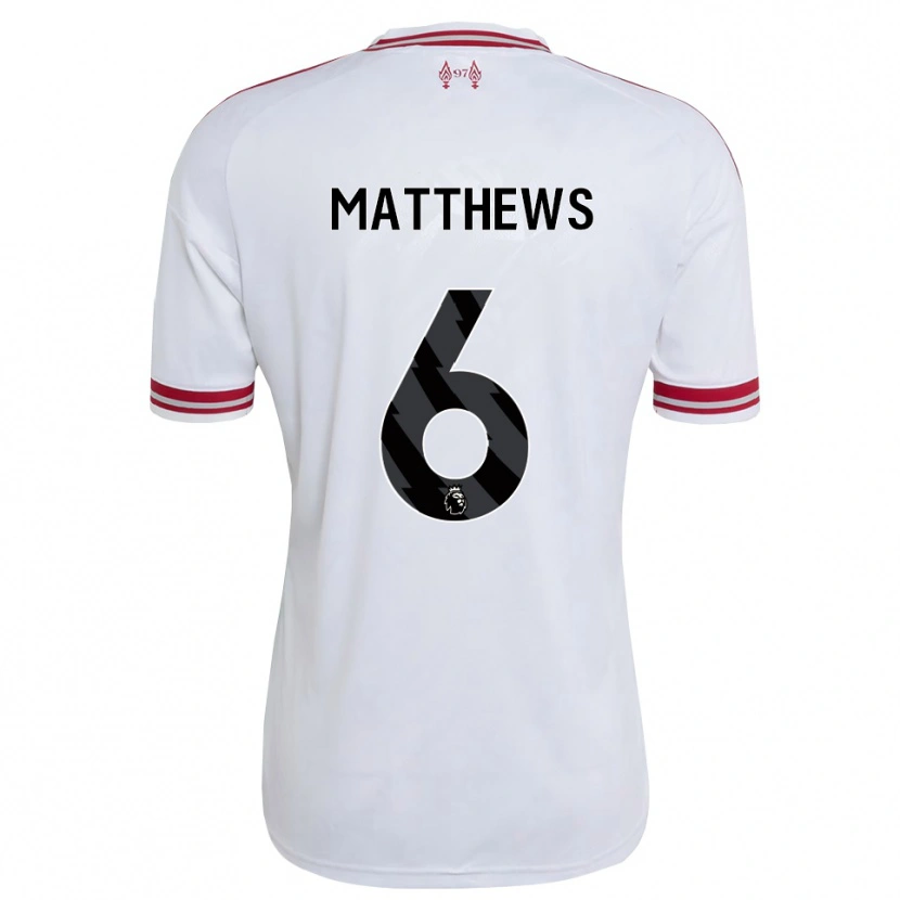 Danxen Women Jasmine Matthews #6 Red White Away Jersey 2026/27 T-Shirt