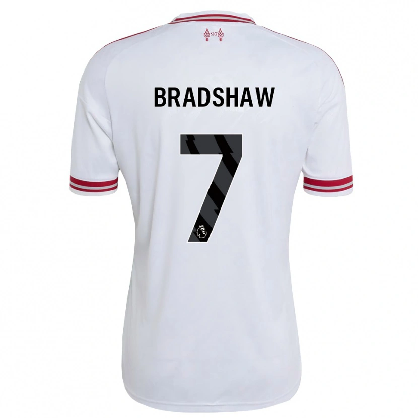 Danxen Women Joe Bradshaw #7 Red White Away Jersey 2026/27 T-Shirt