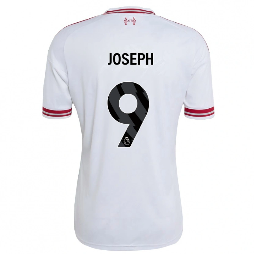 Danxen Women Vincent Joseph #9 Red White Away Jersey 2026/27 T-Shirt