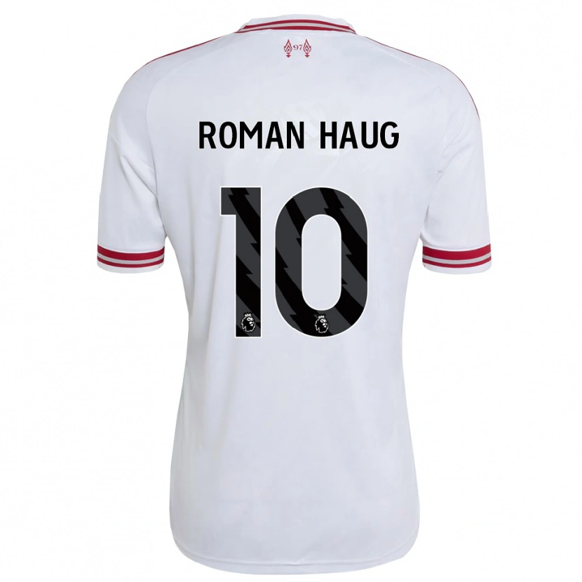 Danxen Women Sophie Román Haug #10 Red White Away Jersey 2026/27 T-Shirt