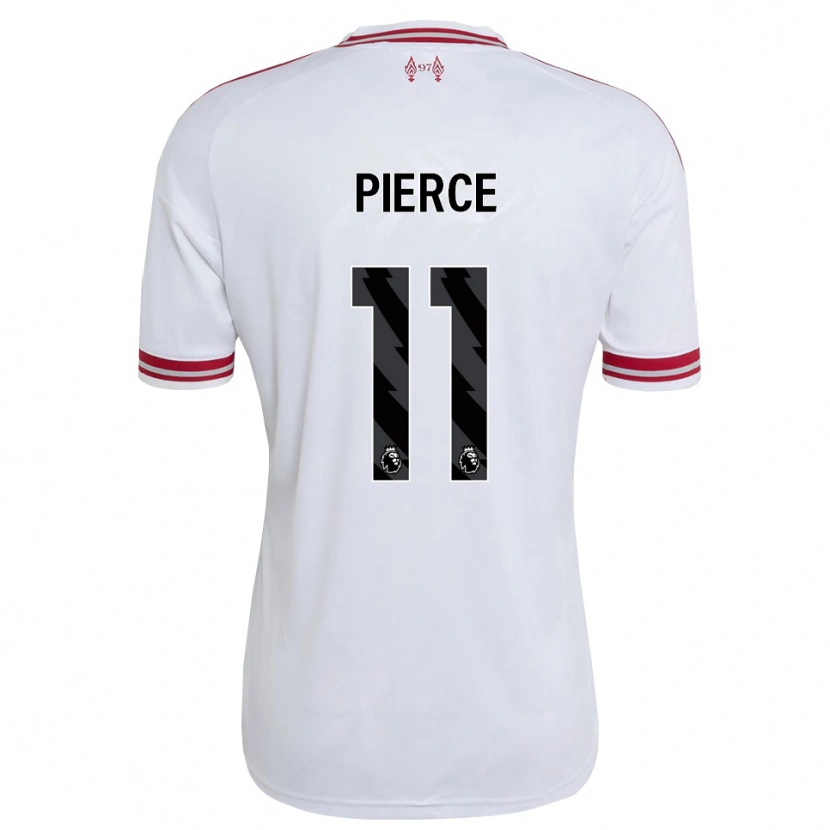 Danxen Women Alfie Pierce #11 Red White Away Jersey 2026/27 T-Shirt