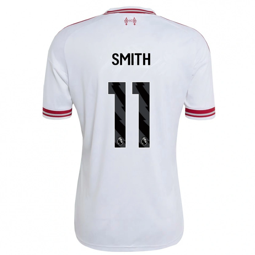 Danxen Women Olivia Smith #11 Red White Away Jersey 2026/27 T-Shirt