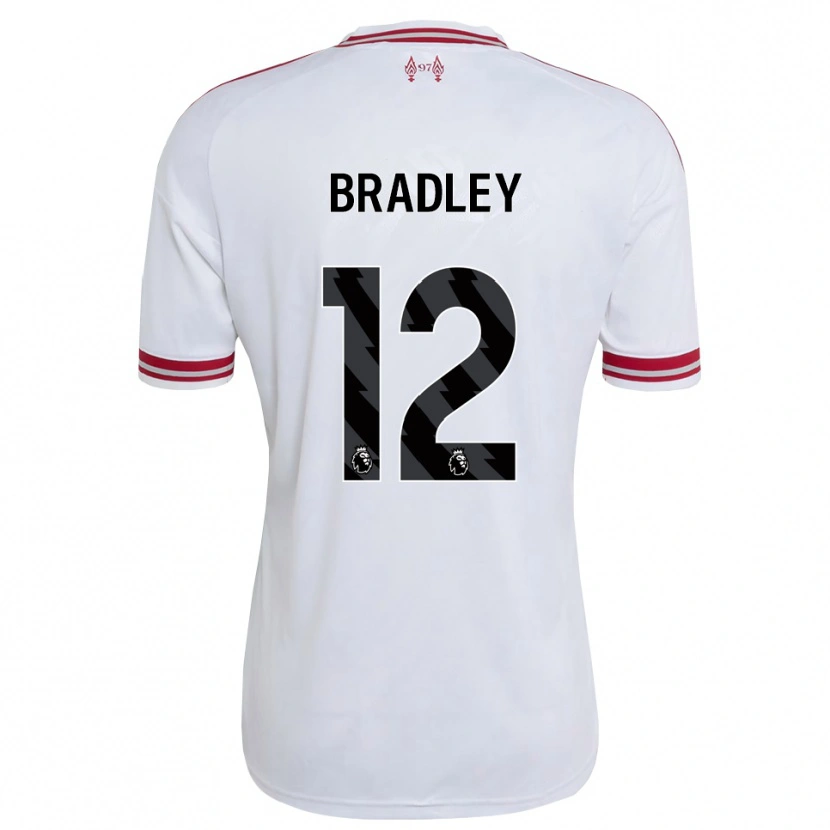 Danxen Women Conor Bradley #12 Red White Away Jersey 2026/27 T-Shirt
