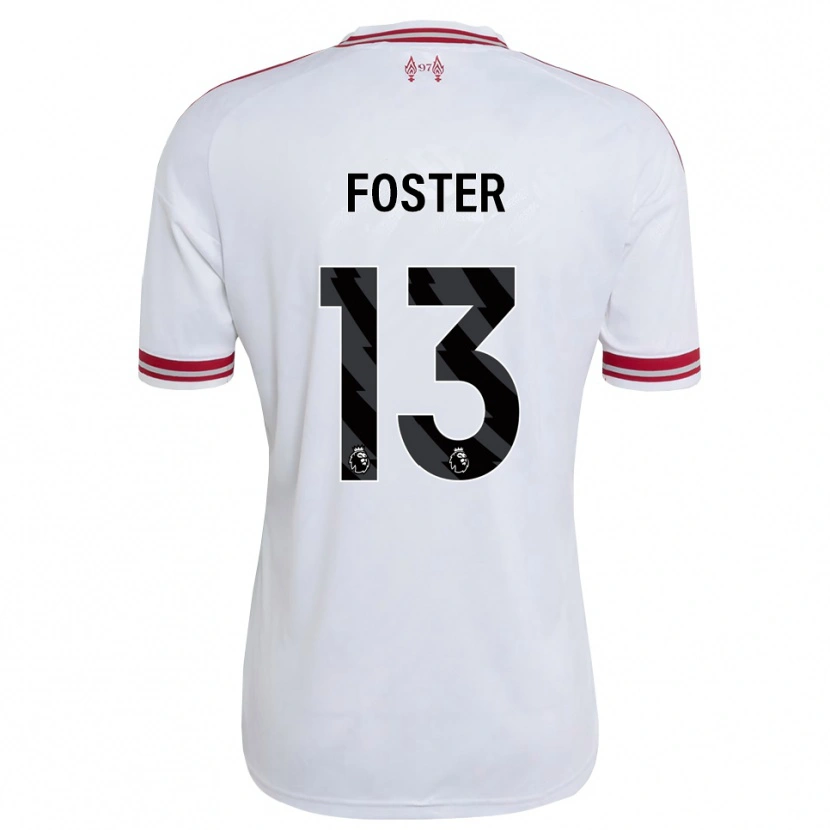 Danxen Women Rylee Foster #13 Red White Away Jersey 2026/27 T-Shirt