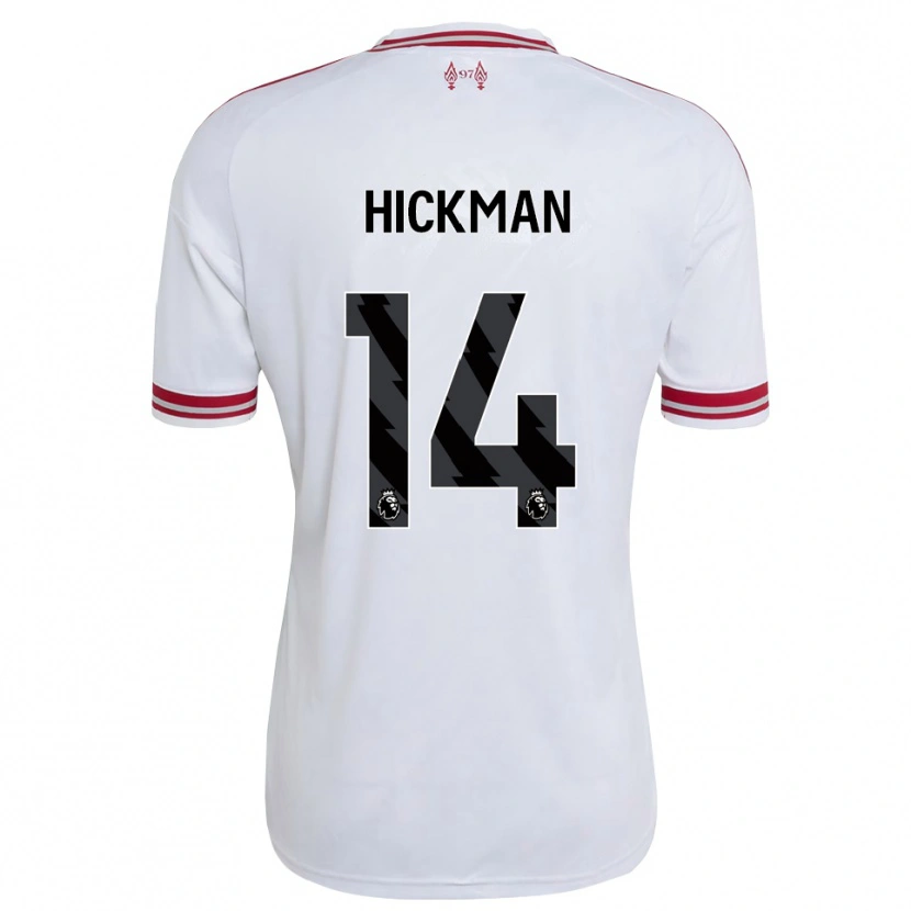 Danxen Women Ellis Hickman #14 Red White Away Jersey 2026/27 T-Shirt