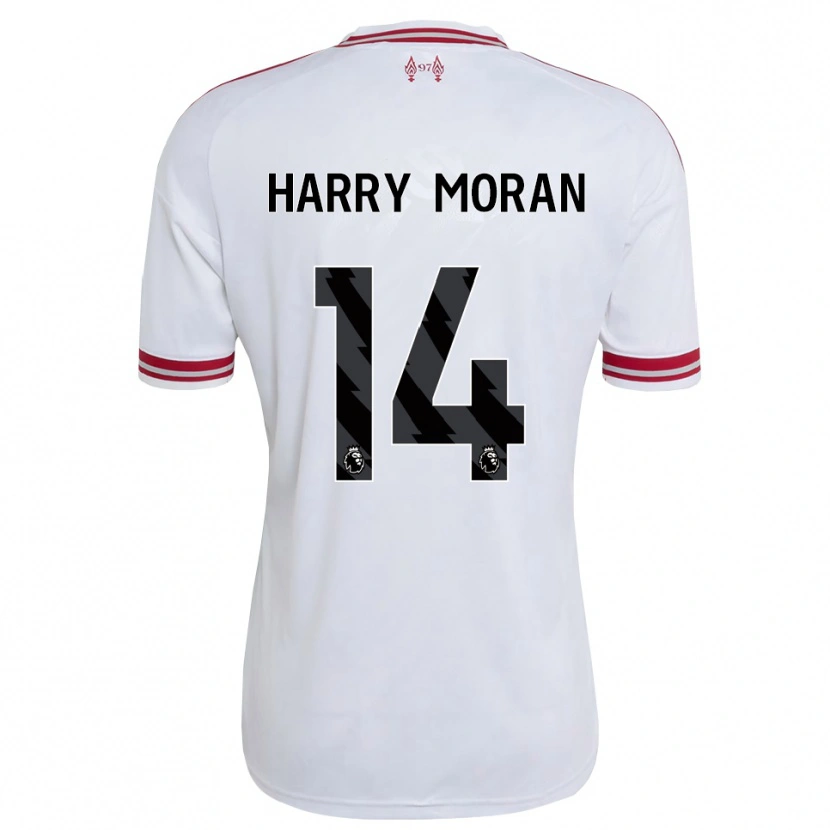 Danxen Women Harry Moran #14 Red White Away Jersey 2026/27 T-Shirt